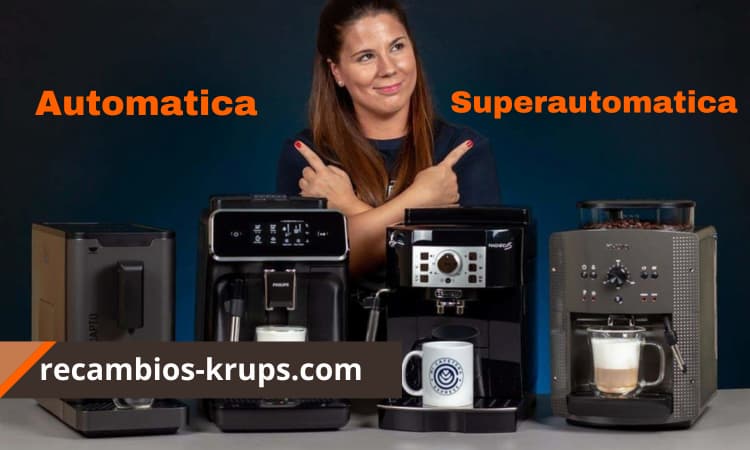 ¿Qué diferencia hay entre una cafetera automática y una Superautomatica?